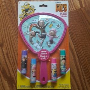Despicable me3 lip balm with mirror!!!